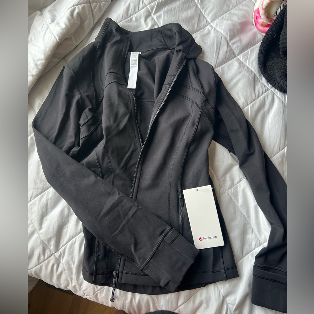Lululemon black define jacket never worn with tags